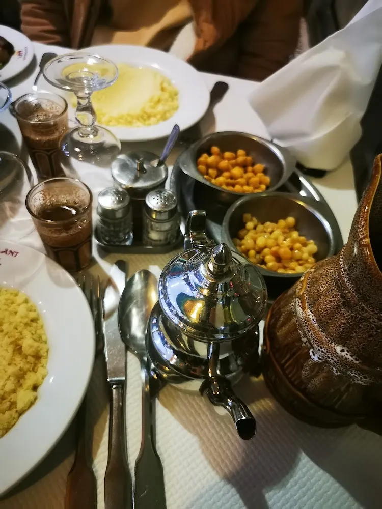 Pois Chiche Raisin Et Semoule